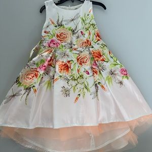 Floral girls dress